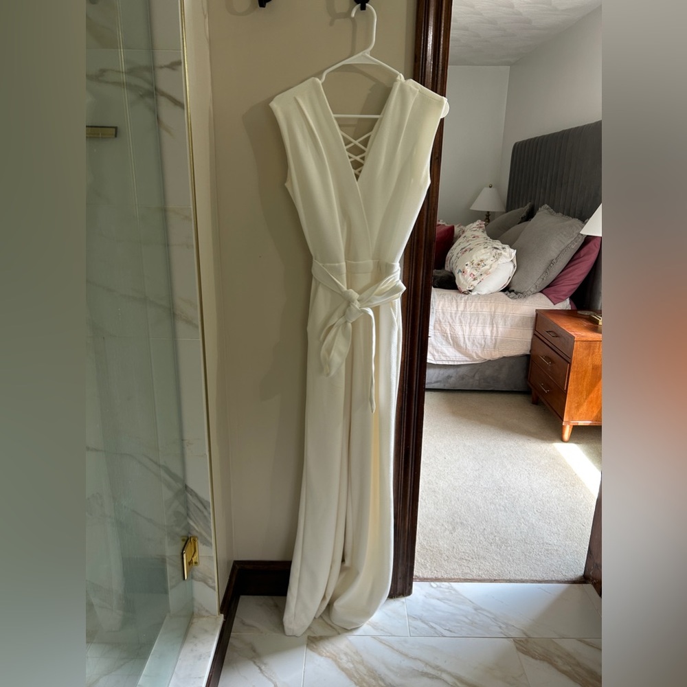 Yoana baraschi white jumpsuit